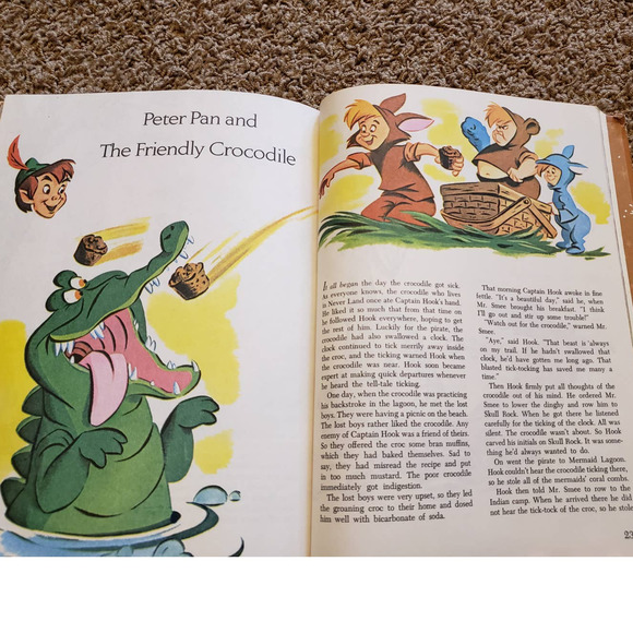 1970s Walt Disney Fantasy On Parade Illustrations Golden Press Childrens Stories - Picture 5 of 11